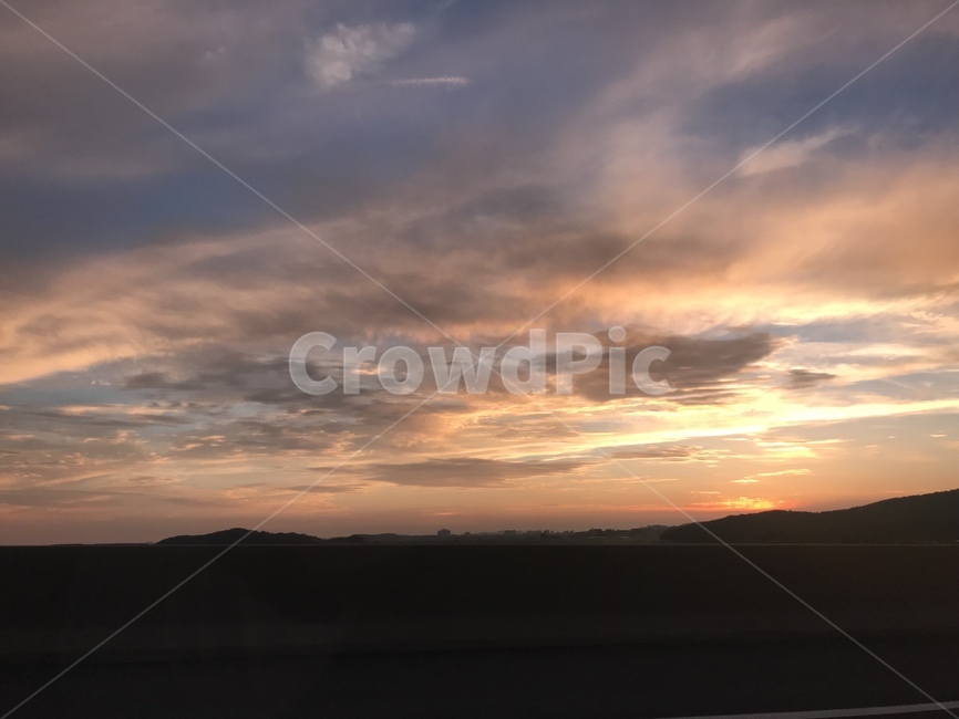 노을,하늘,풍경,야경,일몰,자연,풍경,nature,landscape,outdoors,옥외,sky
