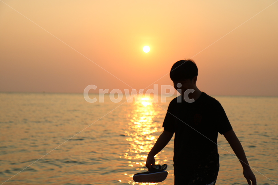 노을,베트남바다,바다,푸쿽,sunset,희망,해변,바다,beach,sea,사람,인물,인간,human,person,인물실루엣,사람실루엣,character silhouette,human silhouette