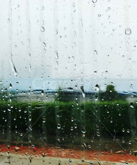 비,빗방울,창문,버스안,청량,비,비오는날,rain,rainy