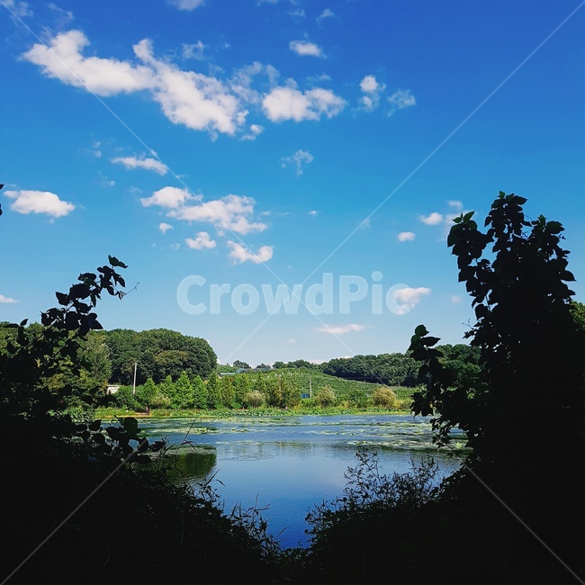 nature,자연,water,물,outdoors,옥외,land,땅,풍경,배경,하늘,구름,맑음,sky,cloud,저수지,자연,풍경,nature,landscape