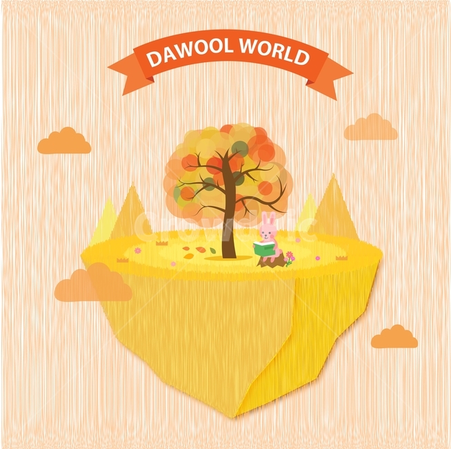 나무,토끼,책,산,구름,비,가을,플랫디자인,일러스트,가을,계절,fall,autumn,season,식물,자연,plants,nature,나무,trees,wood,그래픽,일러스트레이션,graphic,illustration,art,미술