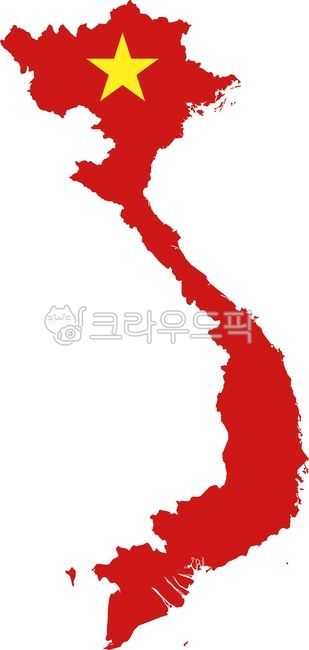 베트남지도,베트남맵,베트남국기,지도,베트남,맵,동남아지도,동남아시아,map,asia,flag