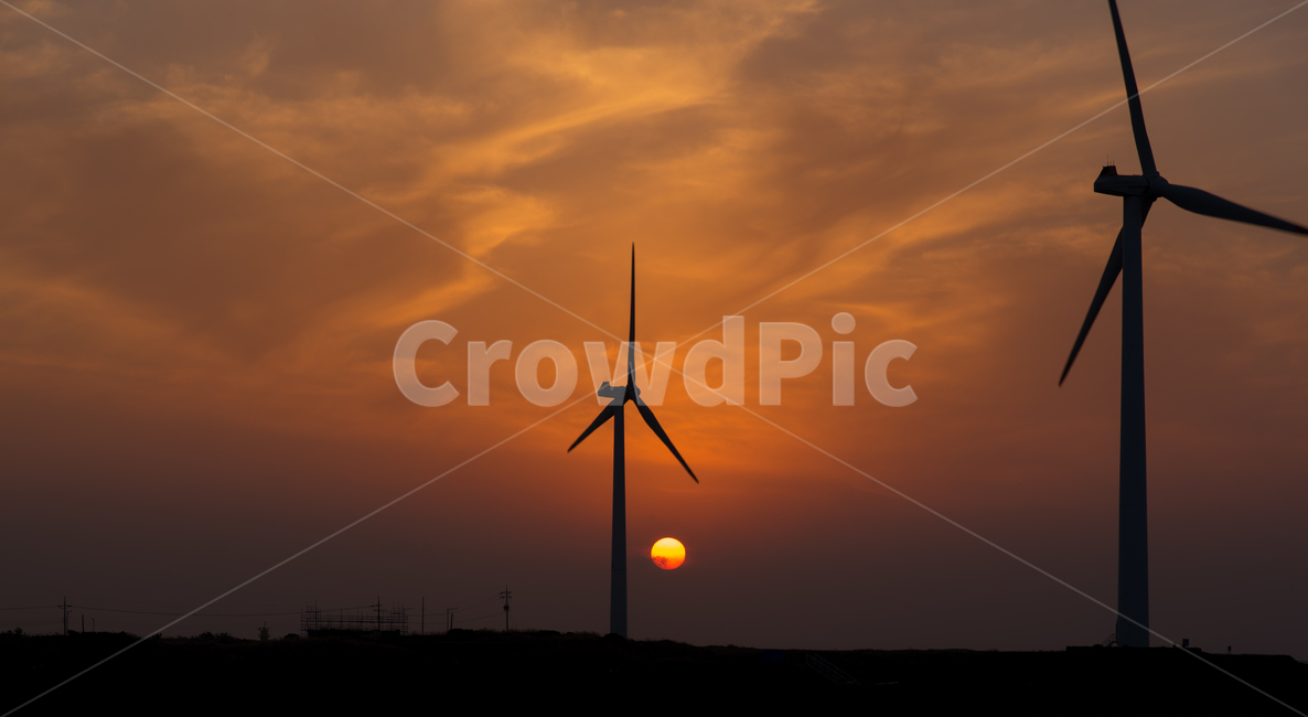 제주도,일몰,풍력발전,바다,풍경,실루엣,그림자,silhouette,shadow,산업,industry,industrial,에너지산업,energy industry,engine,엔진,motor,모터,machine,기계