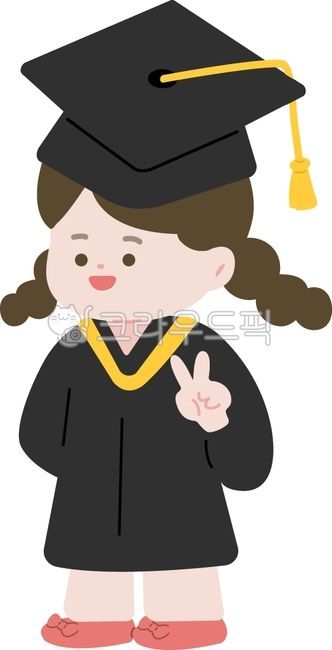 Graduation,graduation image,graduation picture,graduation illustration,graduation illustration,daycare graduation,kindergarten graduation,elementary school graduation,middle school graduation,high school graduation,square hat,female student,fe
