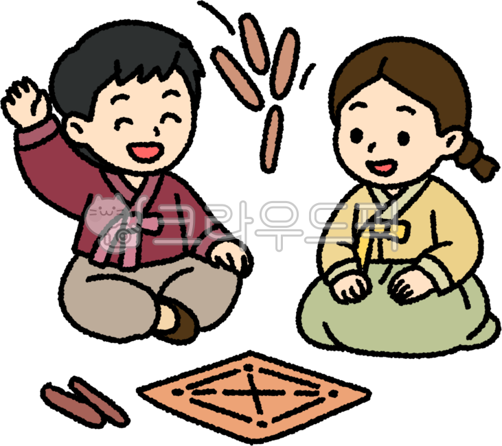 윷놀이,전통놀이,명절놀이,윷던지기,윷짝,윷판,윷말,윷말움직이기,네칸판,윷판게임,귀여운윷놀이,윷놀이하는아이,가족놀이,민속놀이,전통문화체험,설날놀이,윷놀이도구,윷놀이그림,윷놀이캐릭터,한복입은아이,어린이윷놀이,단순일러스트,감성일러스트,파스텔톤,미니멀,아기자기,배경없는,전통체험활동,명절그림,귀엽게