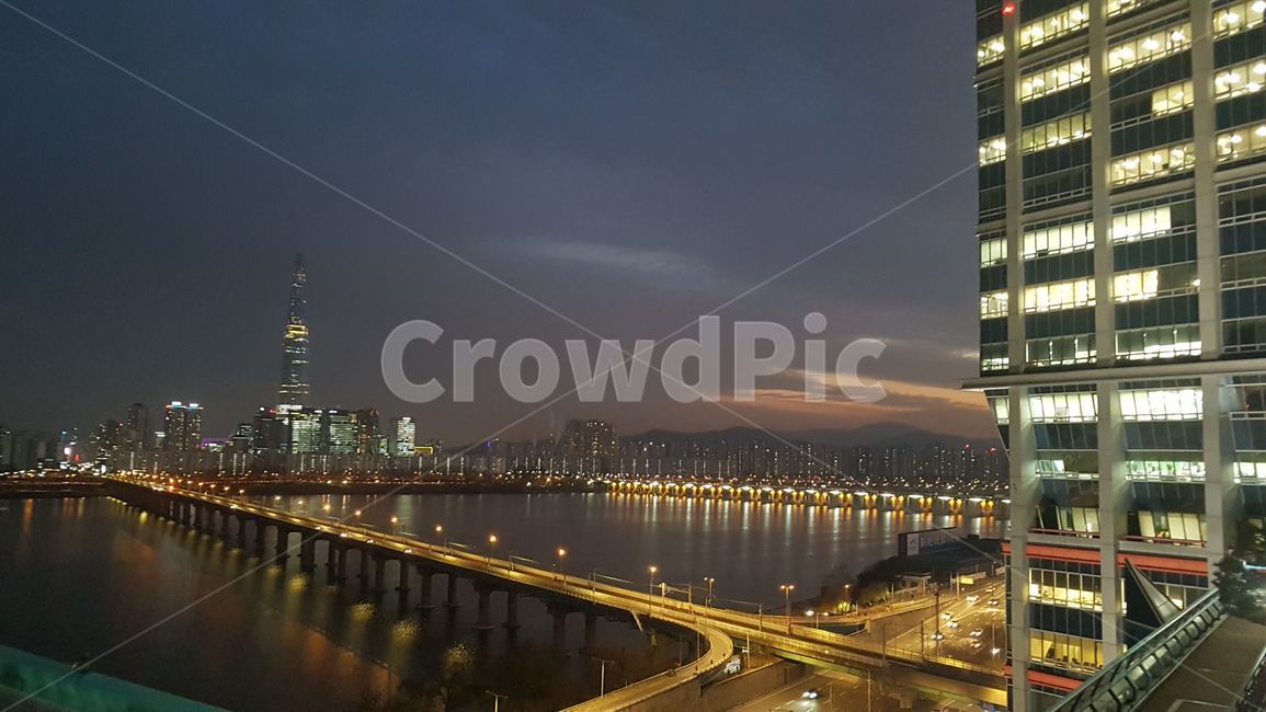 야경,하늘,풍경,다리,하늘색,보라색,야경,밤,풍경,nightscape,night,landscape,도시,city,한국도시풍경,한국도시경관,korea cityscape,road,도로