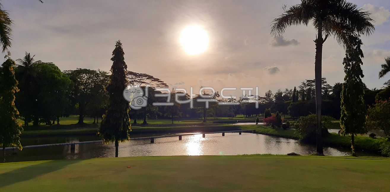golf,field,hazard,fairway,golf course,Indonesia Golf,golfcourse,Golf course afternoon,Southeast Asia Golf