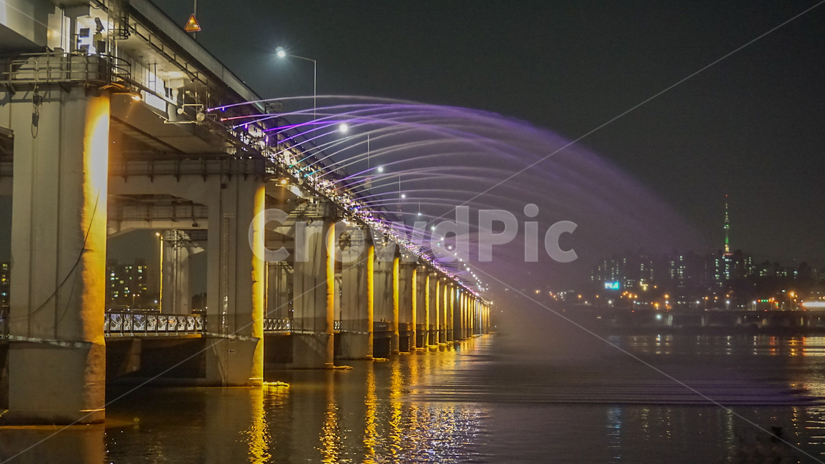 서울야경,분수,다리,한강,풍경,야경,서울명소,야경,밤,풍경,nightscape,night,landscape,도시,city,한국도시풍경,한국도시경관,korea cityscape,water,물,waterfront,워터 프론트,port,포트,dock,독,pier,교각