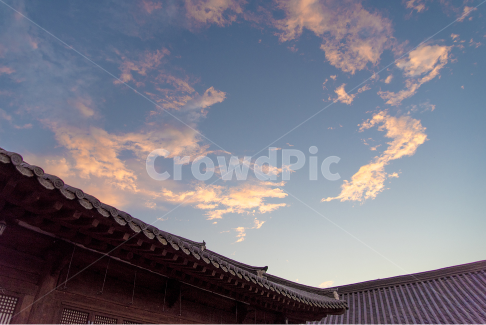 구름,하늘,해질녘,노을,풍경,한국전통,한국문화,korean traditional,korean culture,건축물,건물외관,exterior,building,structure,architecture,construction