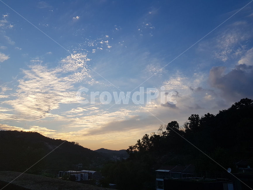 석양,초가을,구름,하늘,초저녁,자연,풍경,nature,landscape,outdoors,옥외,sky