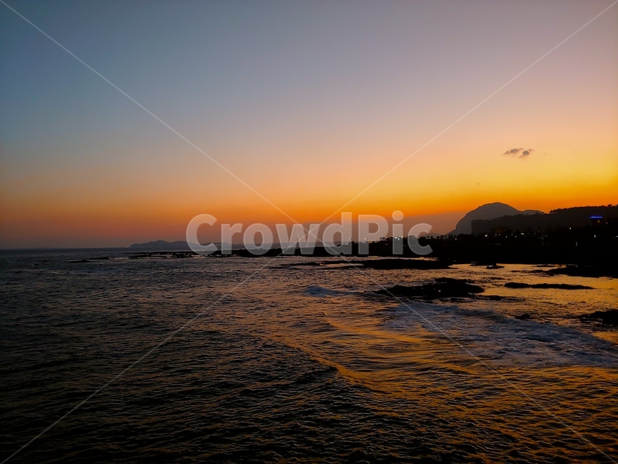 제주도,제주서남부,노을,산방산,송악산,하예동,landscape,석양,바다,해안가,sea,자연,풍경,nature,landscape,outdoors,옥외