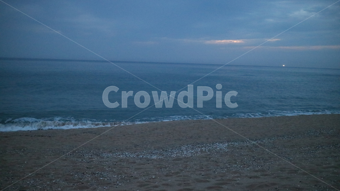 바다,일출,파도,모래사장,구름,해,평온함,해변,바다,beach,sea
