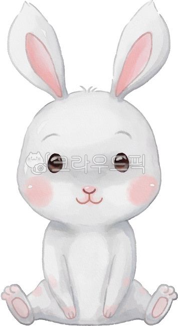 일러스트,토끼띠,동물일러스트,생일,유치원,유치원그림,동물,수채화,귀여운동물,그림,동물그림,토끼