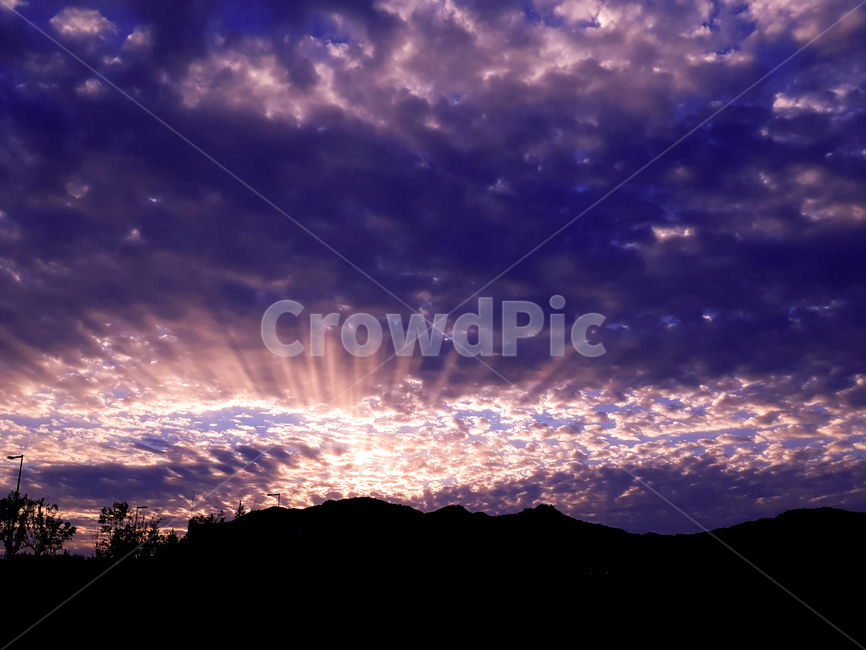 하늘,일몰,빛올림,풍경,여름,자연,풍경,nature,landscape,outdoors,옥외,sky,cloud,구름