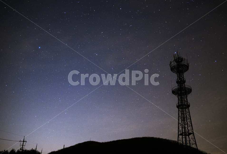 통신탑,밤하늘,별,galaxy,star,야경,밤,풍경,nightscape,night,landscape