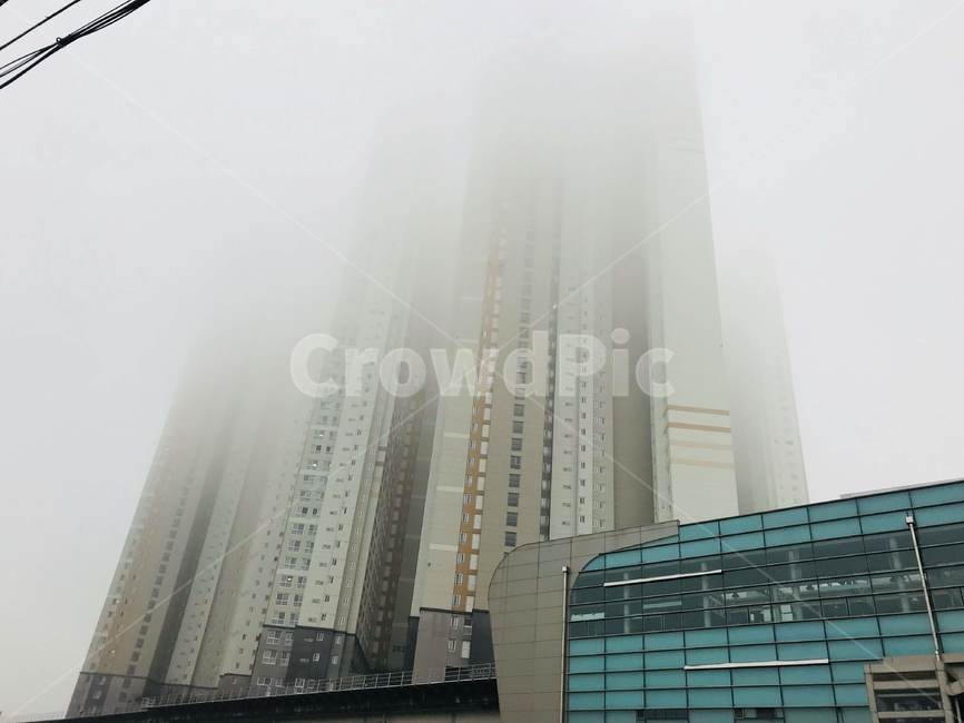 기흥역,고층빌딩,아파트,안개,도시,건축물,건물외관,exterior,building,structure,architecture,construction