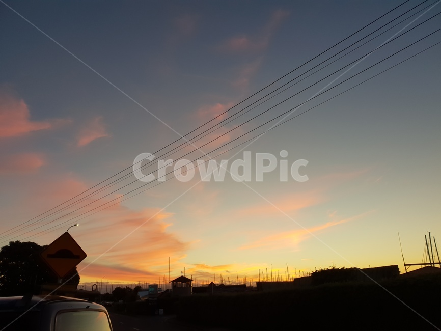 하늘,일몰,뉴질랜드,sky,sunset,newzealand
