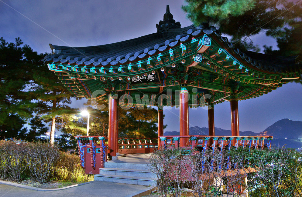낙산정,정자,누각,낙산,낙산공원,야경,밤,풍경,nightscape,night,landscape,한국전통,한국문화,korean traditional,korean culture,건축물,건물외관,exterior,building,structure,architecture,construction