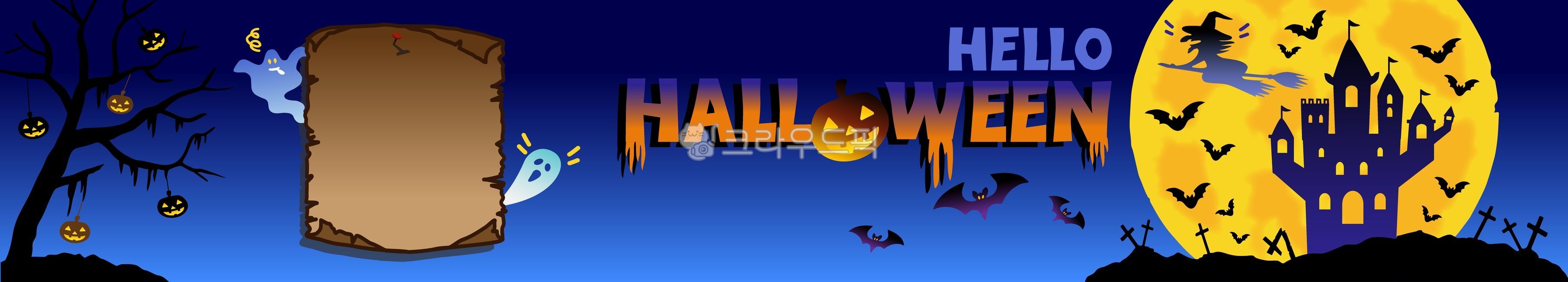 horizontal banner,halloween banner,pumpkin ghost,Halloween hanging banner,halloween,ghost,bat,old tree,vectordesign,graphic,fear,full moon,pumpkin carving,Halloween Plan Card,Anniversary,spirit,devil castle,vector design,haunted house,Adults Day,note boar
