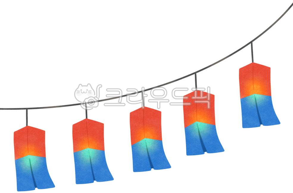 청사초롱,초롱등,한국전통등,등불,청사초롱그림,청사초롱일러스트