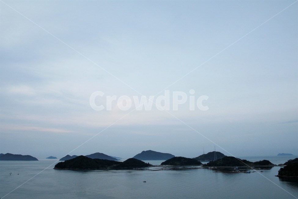 남해,한려해상,국립공원,통영,다도해,바다,하늘,자연,풍경,nature,landscape,outdoors,옥외,land,땅,ocean,대양,sea,water,물,shoreline,해안선,coast,연안