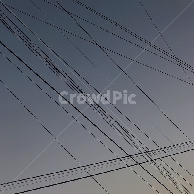 하늘,저녁,전깃줄,색감,풍경,자연,풍경,nature,landscape,cable,케이블,power lines,전력선