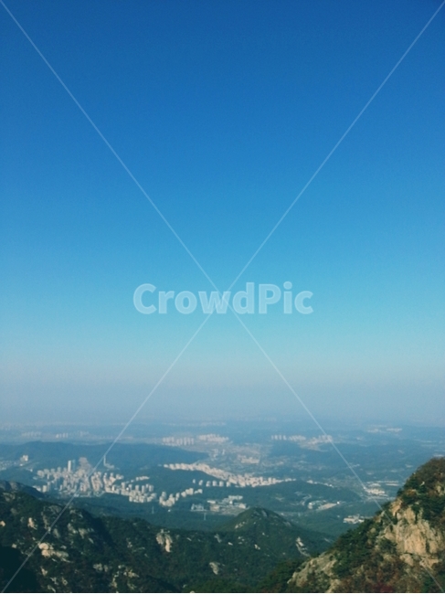 북한산,서울,정상,날씨좋음,배경