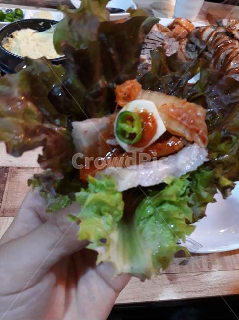 쌈,보쌈,상추,한입,군침,음식,식재료,요리,food,cook,meal,dishes,food reserves