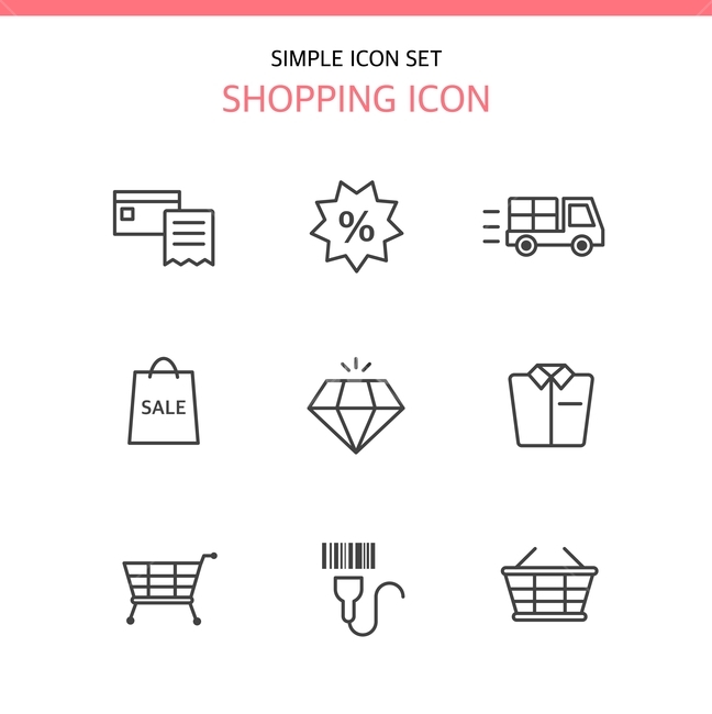 세일,할인,택배,보석,셔츠,바코드,장바구니,쇼핑몰,심플,아이콘,라인,쇼핑,shopping,그래픽,일러스트레이션,graphic,illustration,아이콘,icon