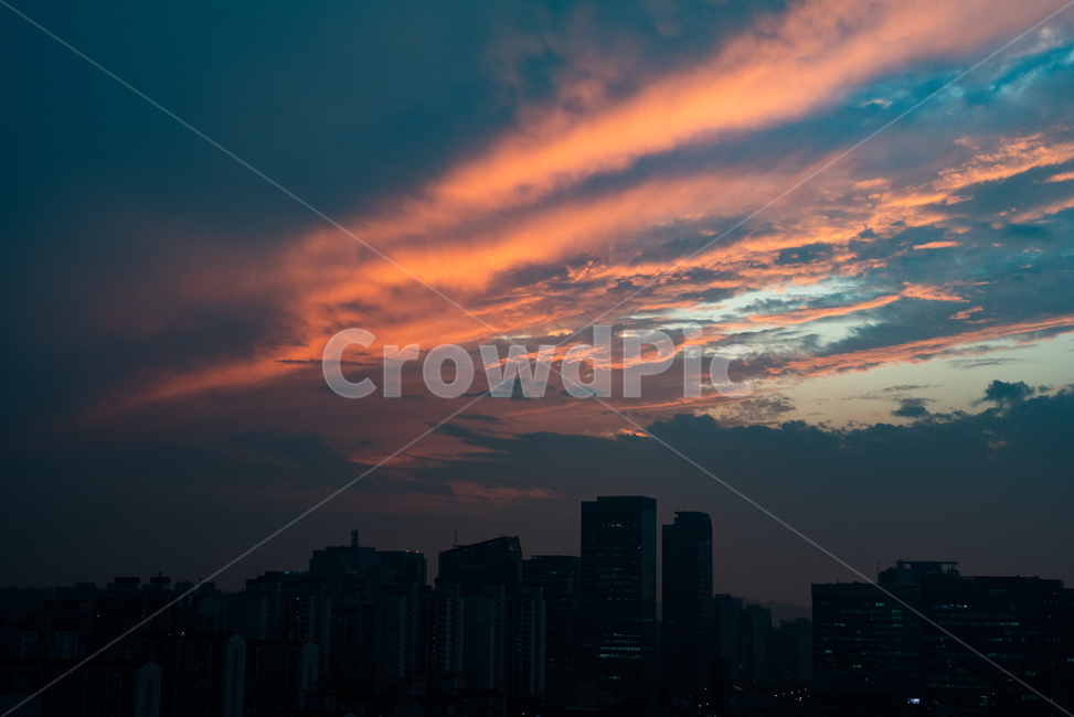 도시,노을,해질녘,색감,색상,빌딩,건물,아파트,감성,city,building,sunset,mood,color