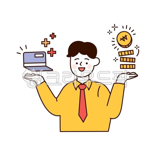 뱅크,저축,돈,금전,이익,저금,통장,주식,은행,금융,화폐,비지니스,회사원,남성,남자,넥타이,캐릭터,일러스트,벡터,라인일러스트,심플,단순한,디자인소스,일러스트소스,이득,플러스,반짝이,동전,코인,웃음,기쁨,소득,이자,금융,돈,finance,banking,money,그래픽,일러스트레이션,graphic,illustration