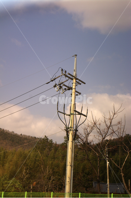 하늘,구름,sky,전신주,utilitypole,전봇대