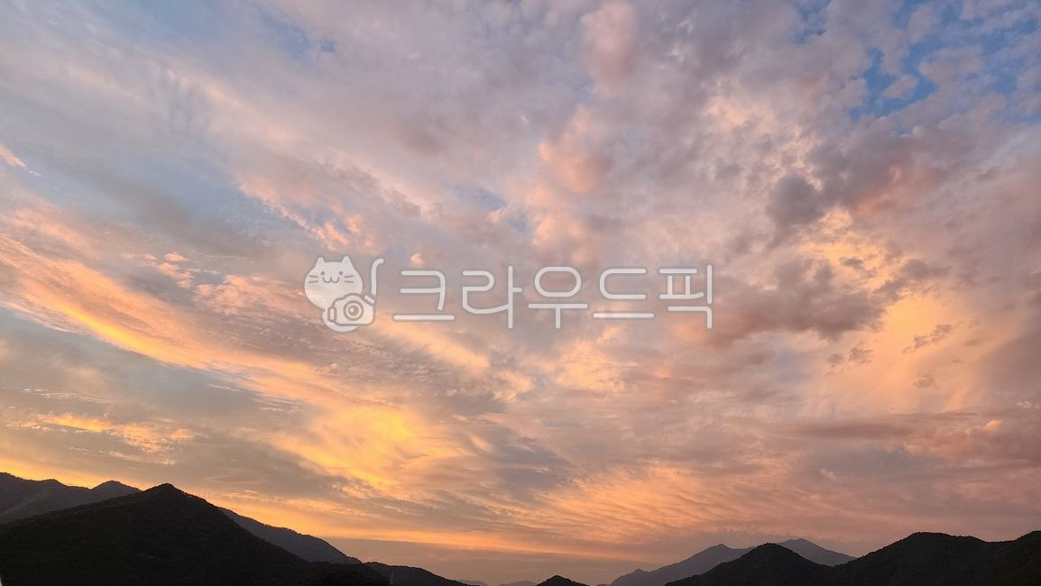 노을,풍경,저녁노을,하늘,구름,가을하늘