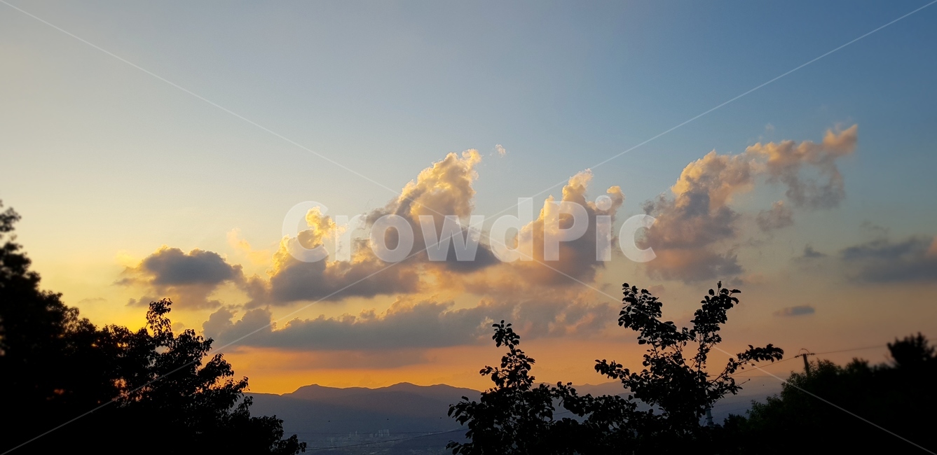 노을,저녁하늘,쉼터,등산길,풍경,산,nature,sky,날씨,sunset,자연,풍경,nature,landscape,outdoors,옥외,weather,하늘