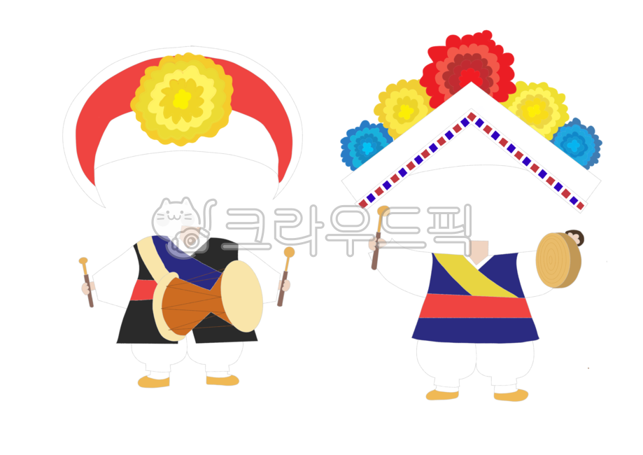 전통,우리나라,사물놀이,풍물놀이,장구,징,전통악기,얼굴합성,합성도안,얼굴합성도안,우리나라환경구성,유치원,어린이집