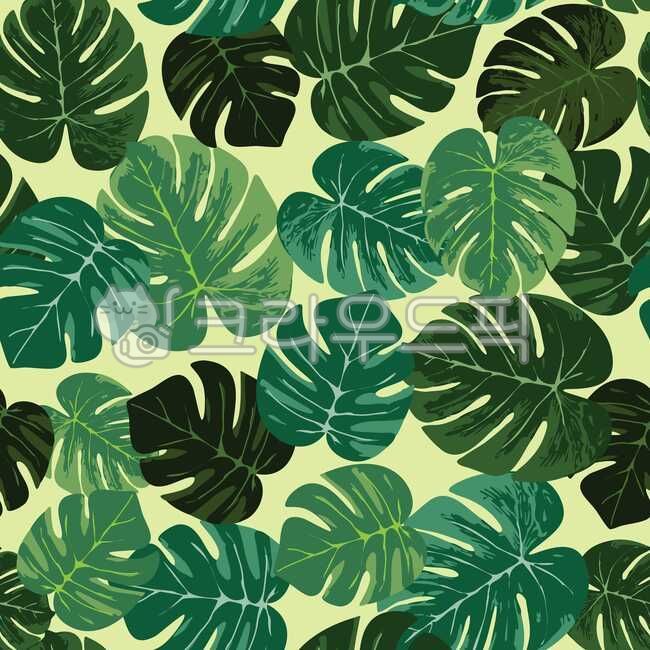 Botanical,pattern,trees,summer,motive,tropical child,repeat,season,vector,green,wallpaper,nature,leaf,tropical,monstera,tropics,background,fabric,plant,palm leaves,banana leaf,illustration