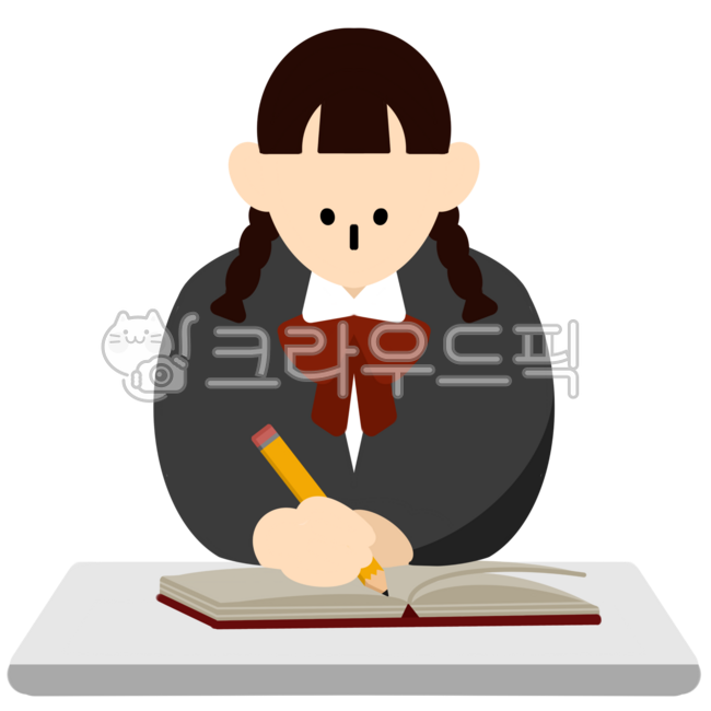 학생, 공부, 학교, 교복, 교실, 사진,이미지,일러스트,캘리그라피 - som작가