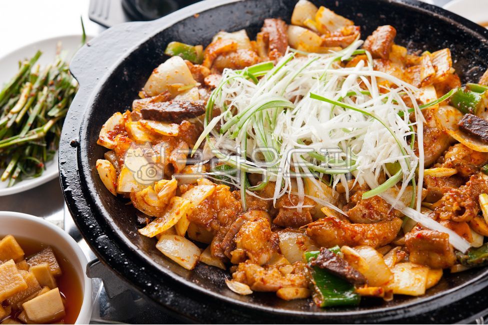 Seasoned cast iron tripe,Seasoned grilled tripe,Daechang,Grilled tripe with mixed seasoning,beef tripe,cast iron tripe,heartache,Grilled Tripe,Makchang