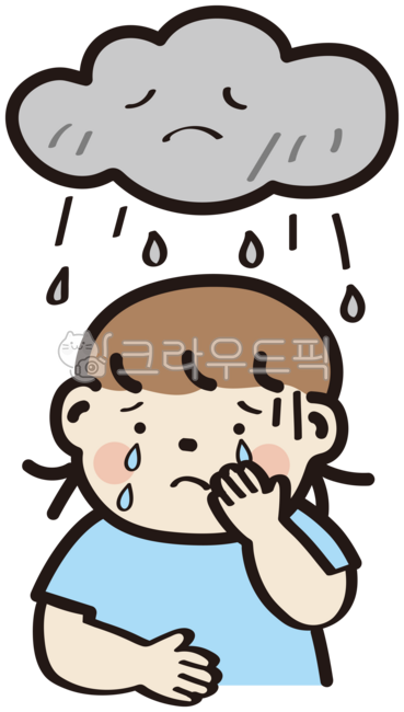 소아우울증,일러스트,캐릭터,삽화,소아우울,유아,우울증,소아,소아정신과,어린이,아이,아동,우울장애,우울,감정,멘탈,헬스,정신건강,멘탈헬스,감정표현,표정,사람,인물,인간,먹구름,눈물,울다,슬픈,학생,어린이캐릭터,사람일러스트,사람그림,아픔,어린이그림,어린이일러스트,사람캐릭터,슬픔,마음건강