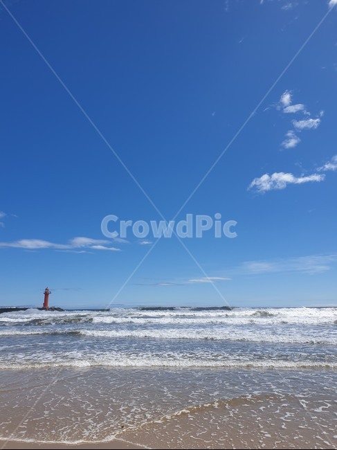 등대,바다,하늘,해변,파도,모래,해변,바다,beach,sea