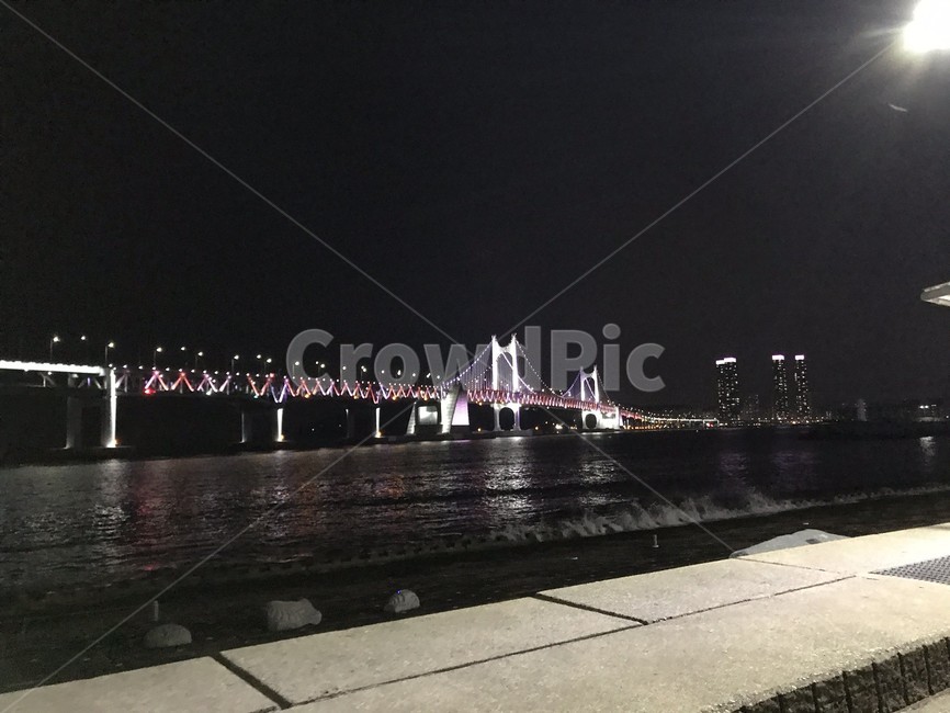 광안대교,광안리,다리,배경,야경,바다,밤바다,조명