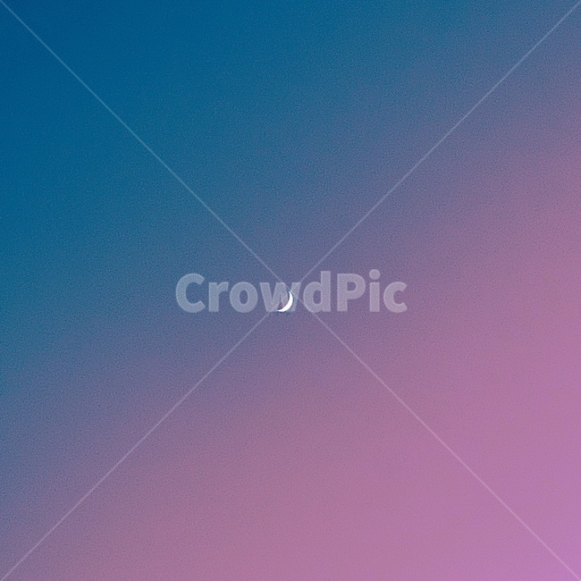 달,감성,하늘,배경,배경화면,초승달,색깔,색상,색채,색감,color sense,color sensitivity,feeling of color