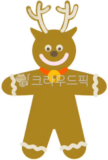 사슴,순록,진저브레드맨,크리스마스,성탄절,겨울,축제,휴일,귀여운,겨울축제,제과,쿠키,파티소품,연말,포근한,산타,산타클로스,휴가,친근한일러스트,생강쿠키,진저브레드,생강