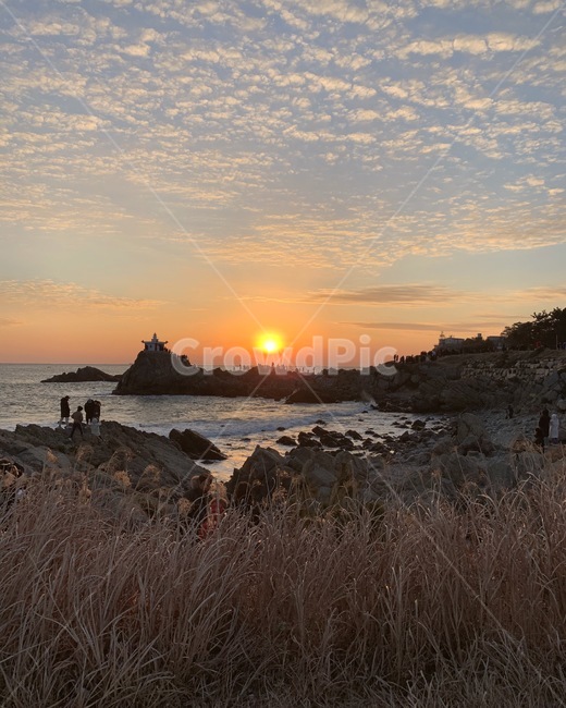 새해,해돋이,바다,풍경,구름,하늘,자연,풍경,nature,landscape,outdoors,옥외,sunset,일몰,red sky,붉은 하늘,sky,dusk,황혼,dawn,새벽