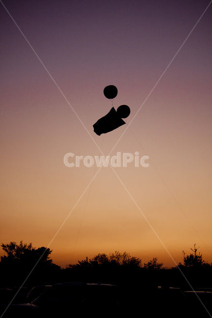 adballoon,광고풍선,노을,sunset,오후,풍경,하늘,실루엣,그림자,주황,보라색,siluet,shadow,evening,landscape
