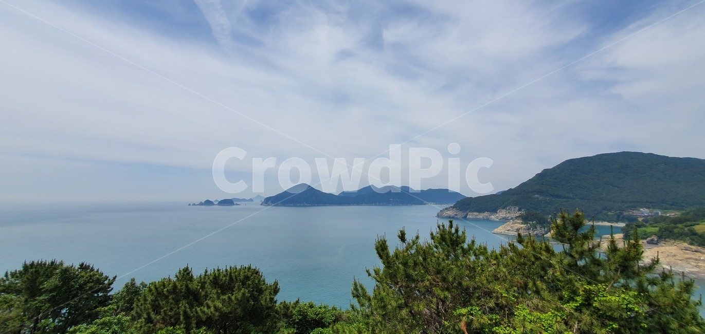 풍경,바다,자연,경치,섬,하늘,푸른색,sky,background,nature,나무,관광지