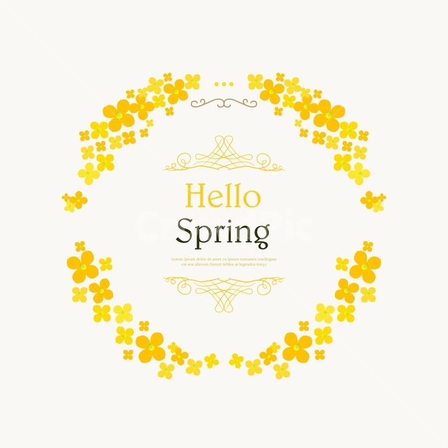 개나리,꽃,봄,팝업,이벤트,쇼핑,봄,계절,spring,season,그래픽,일러스트레이션,graphic,illustration