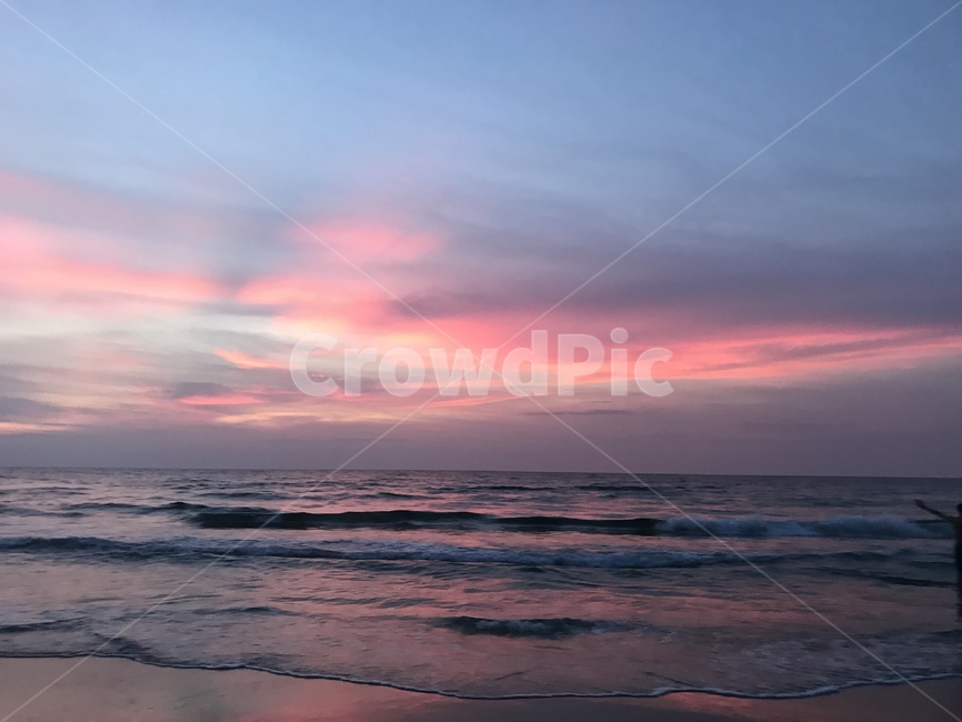 하늘,sunset,노을,일몰,바다,감성,감성사진,sky,코타키나발루,갬성,구름,cloud