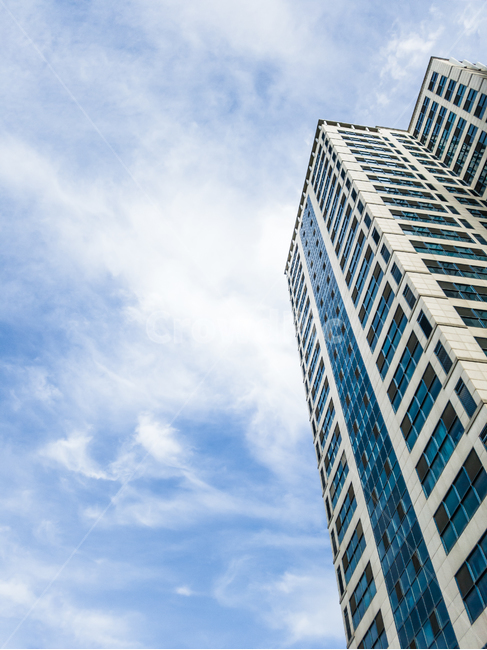 sky,business,city,dwelling,office,building,cloud,blue,Officetels,apartment