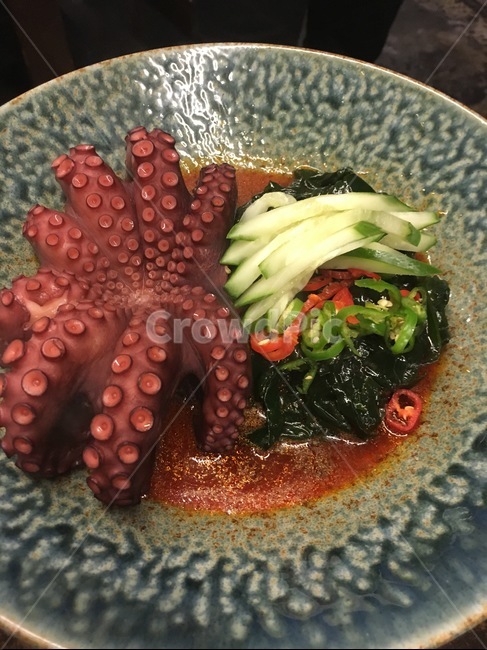 문어요리,문어숙회,문어,해산물,술안주